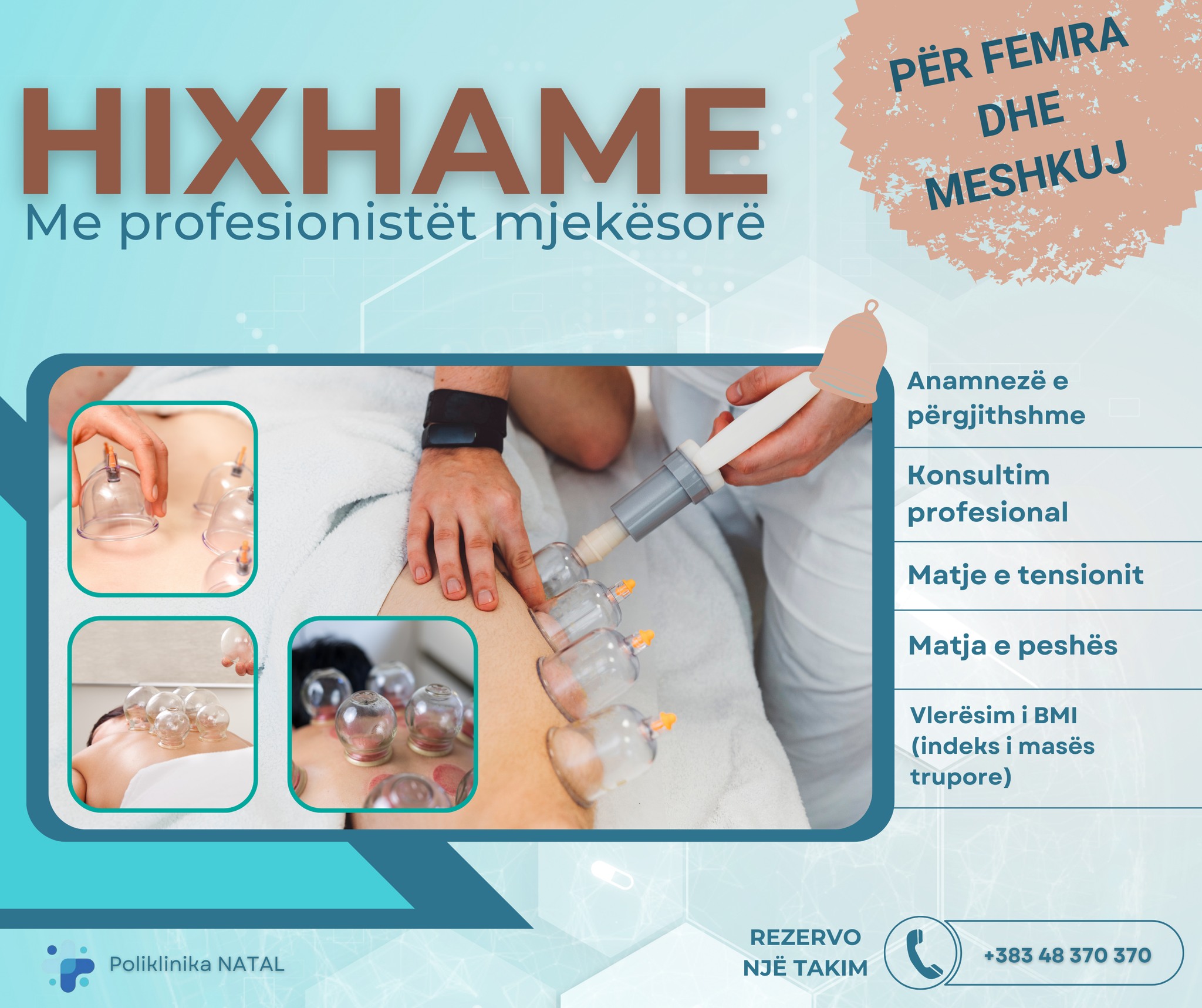 Por far sht Terapia Me Kupa Apo Hixhama 